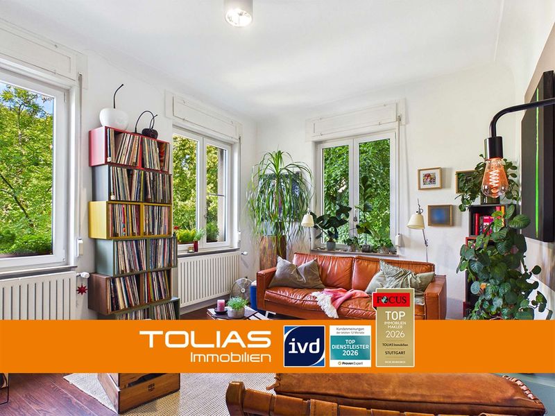 Altbau mit Charakter – hohe Decken, Balkon und viel Raum fürs Leben